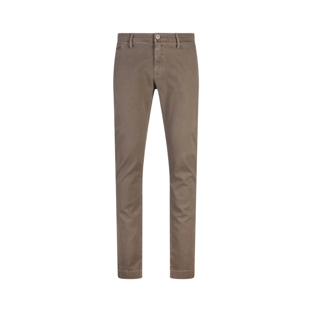 Jacob Cohën Slim Fit Bruine Broek Brown Heren