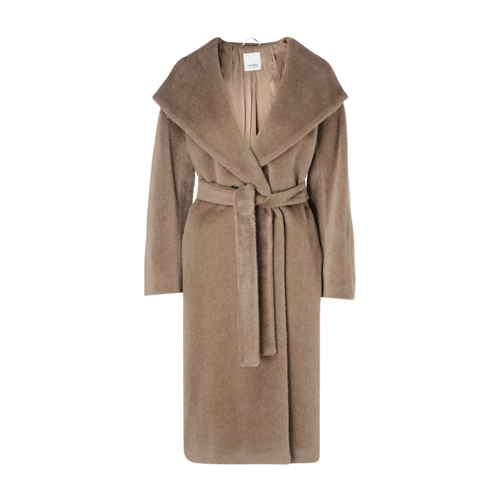 Max Mara Elliana Camel Coat Brown Dames
