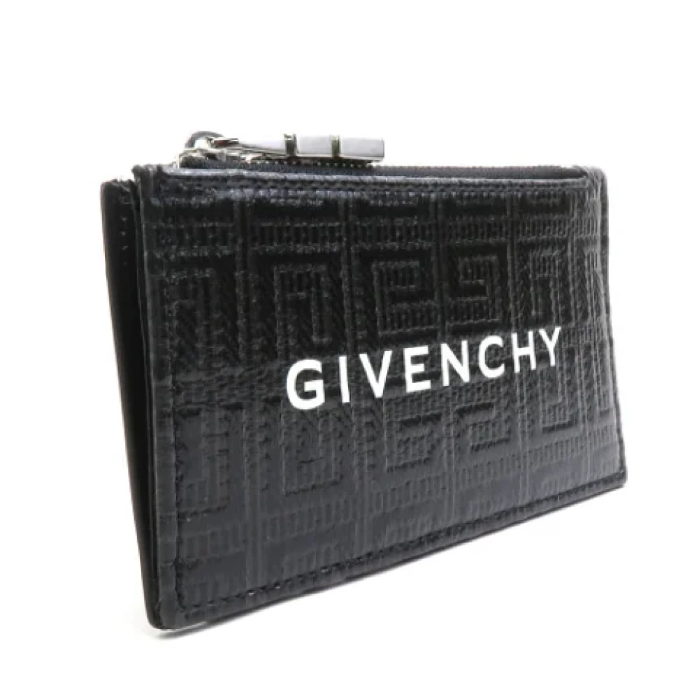 Givenchy Pre-owned Leather wallets Black Heren