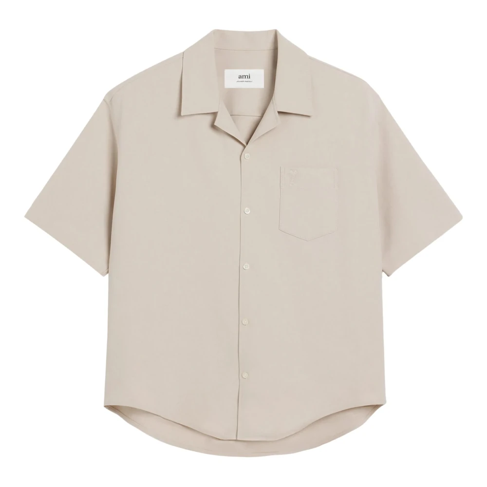 Shirts > Short Sleeve Shirts - - Ami Paris - Modalova