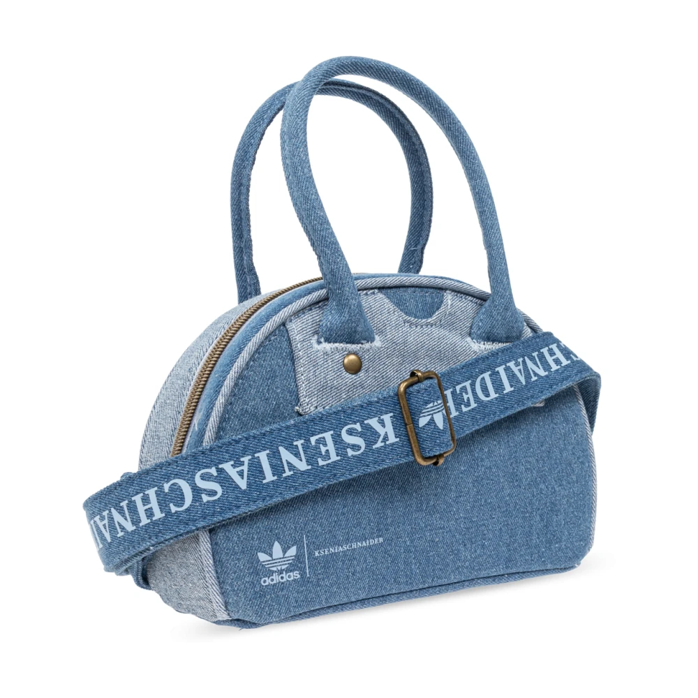 adidas Originals Denim schoudertas Bowling Blue Dames