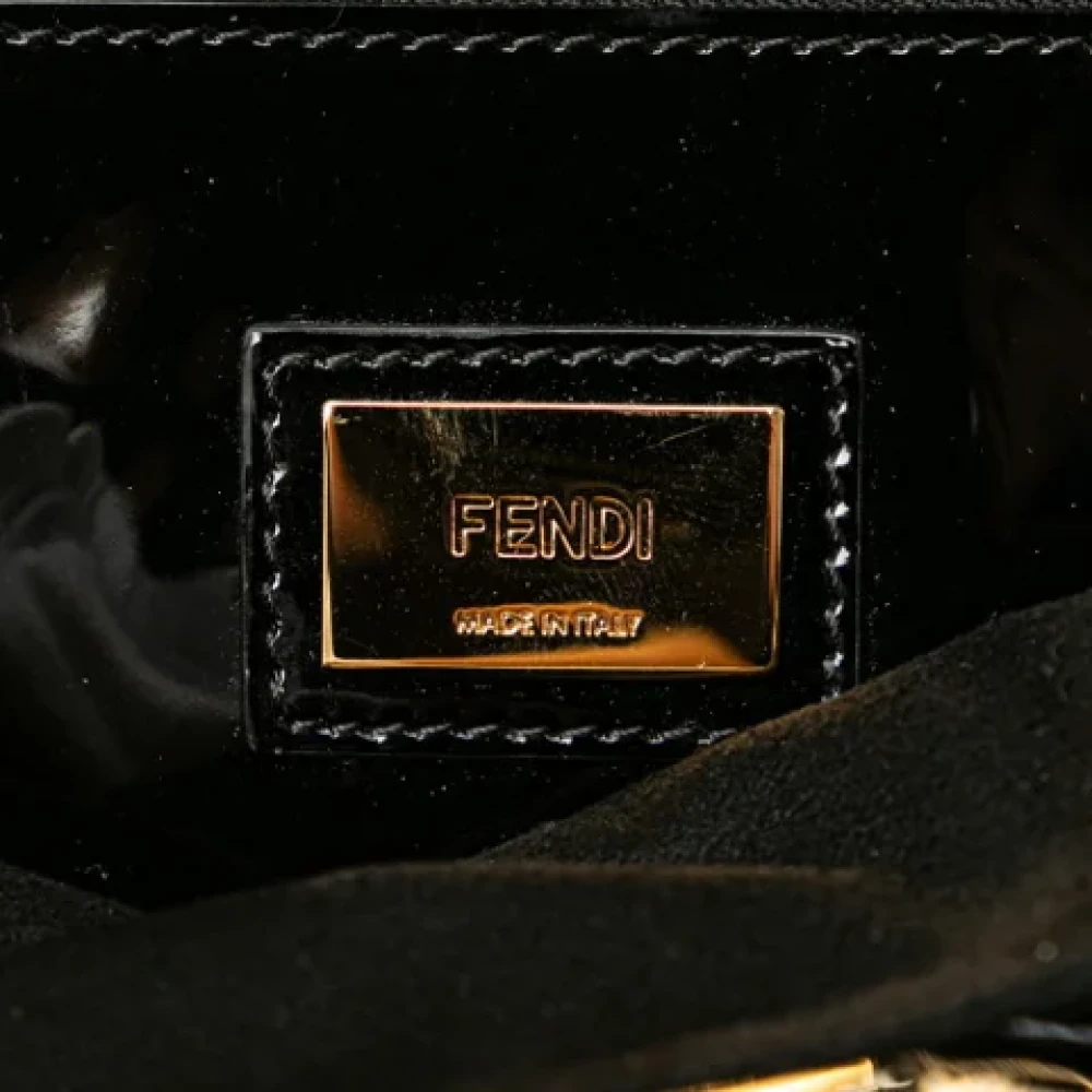 Fendi Vintage Pre-owned Fur handbags Black Dames