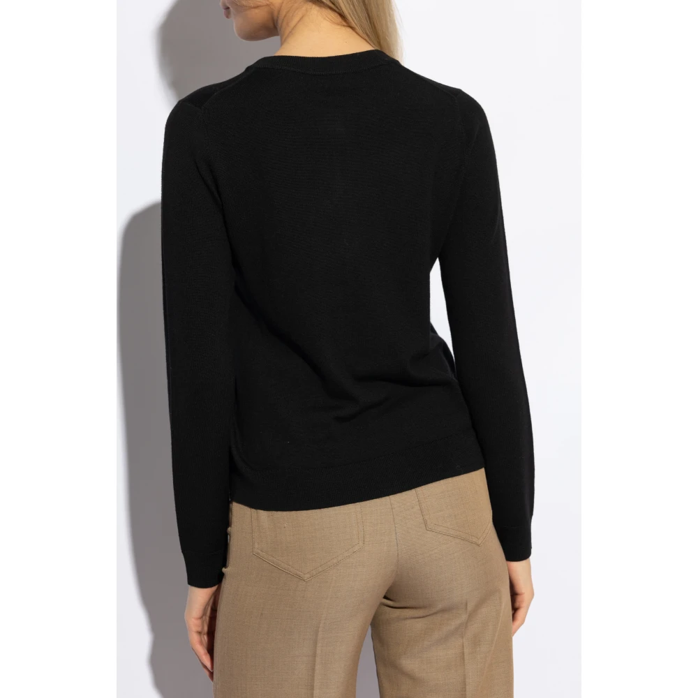 PS By Paul Smith Knoop Cardigan Black Dames