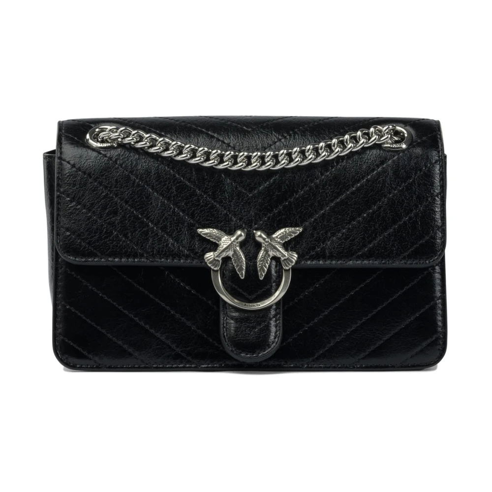 Pinko Mujer Negro Bolso Bandolera Para