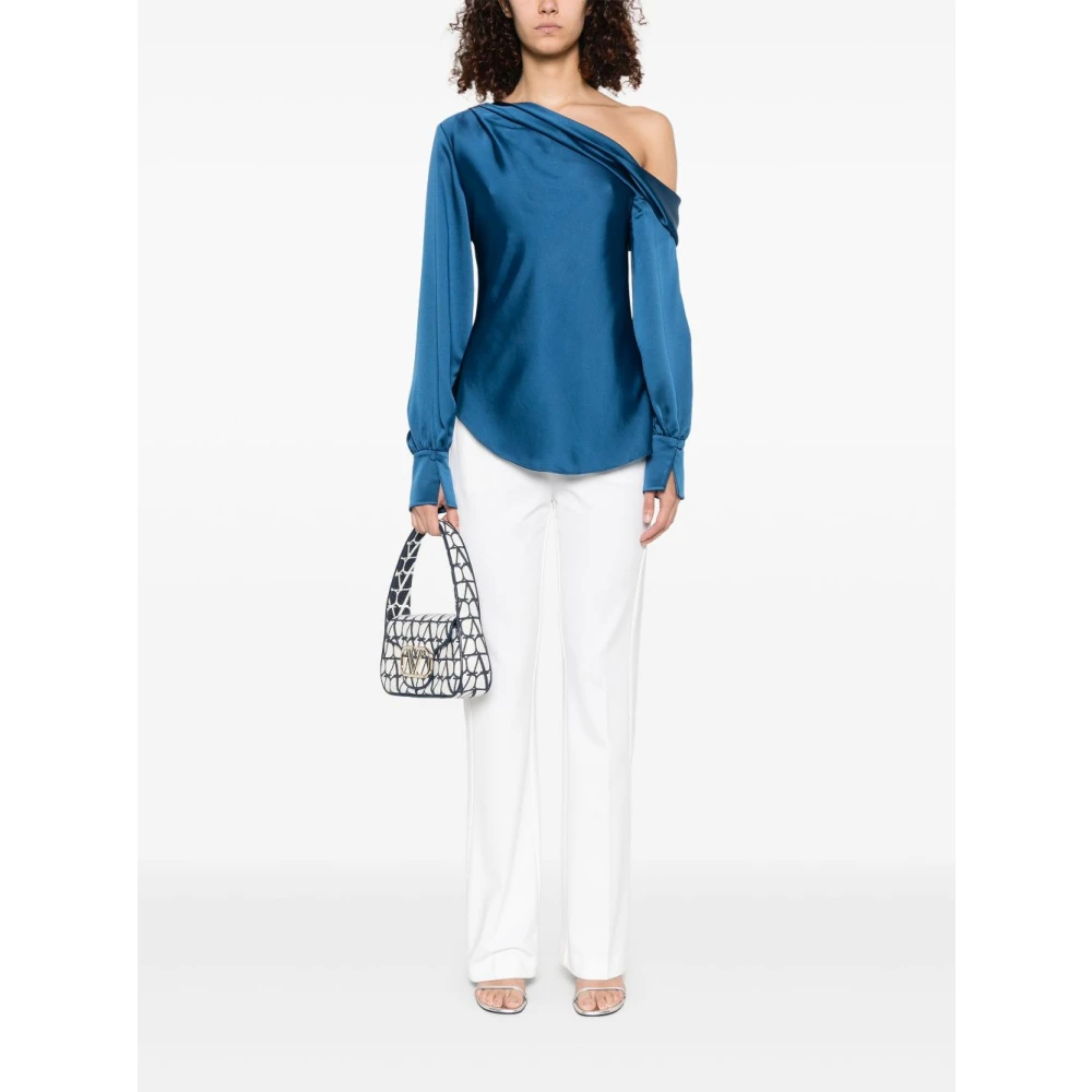 pinko Witte Broek met Verborgen Sluiting White Dames