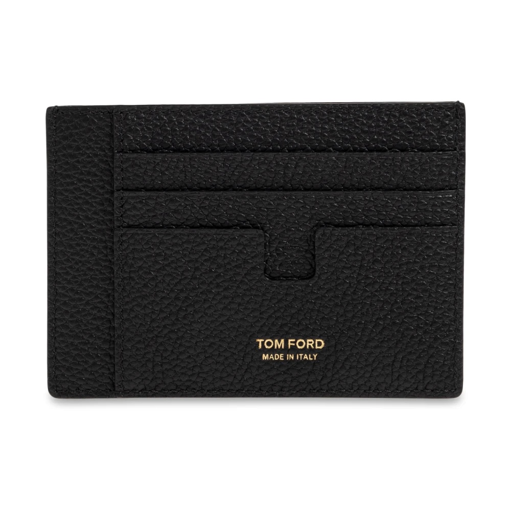 Tom Ford - Grobleder Großer Kartenhalter - Accessories - Herren - Schwarzk - One Size - Bild 5