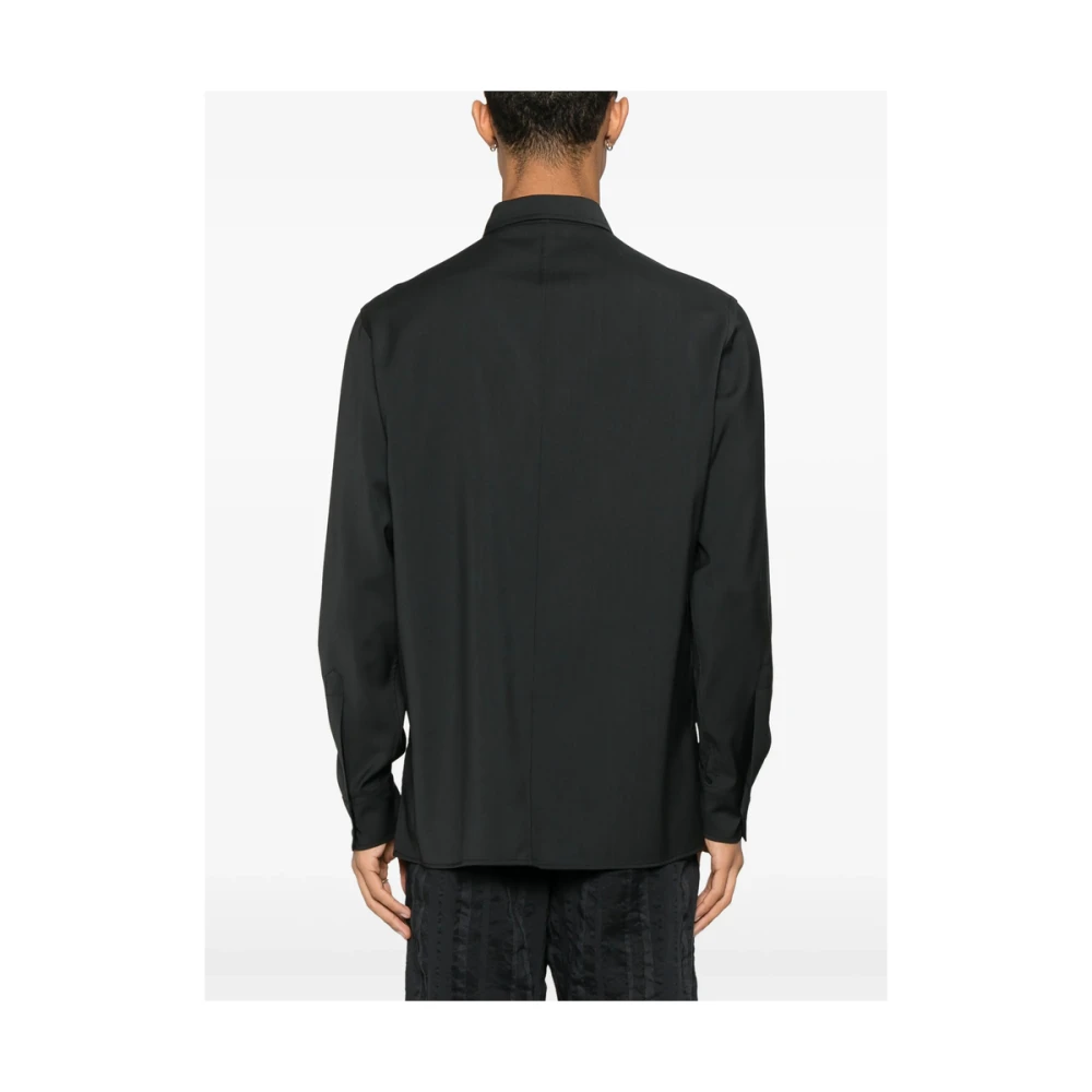 Barena Venezia Donkergrijze Button-Up Shirt met Borstzakken Gray Heren
