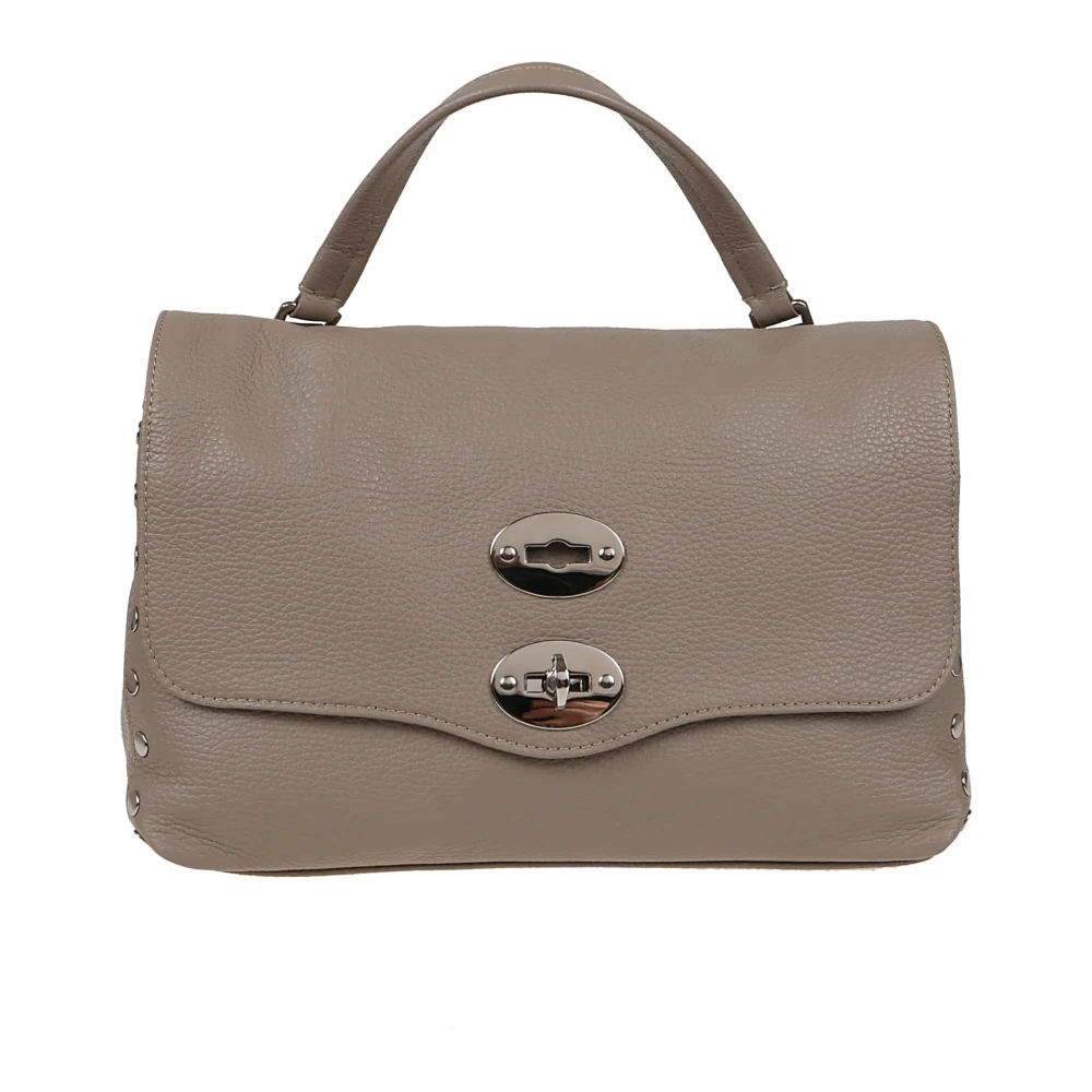 Zanellato Grijze Schoudertas Elegante Stijl Gray Dames