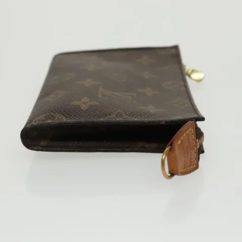 Louis Vuitton Vintage Pre-owned Canvas pouches Brown Dames