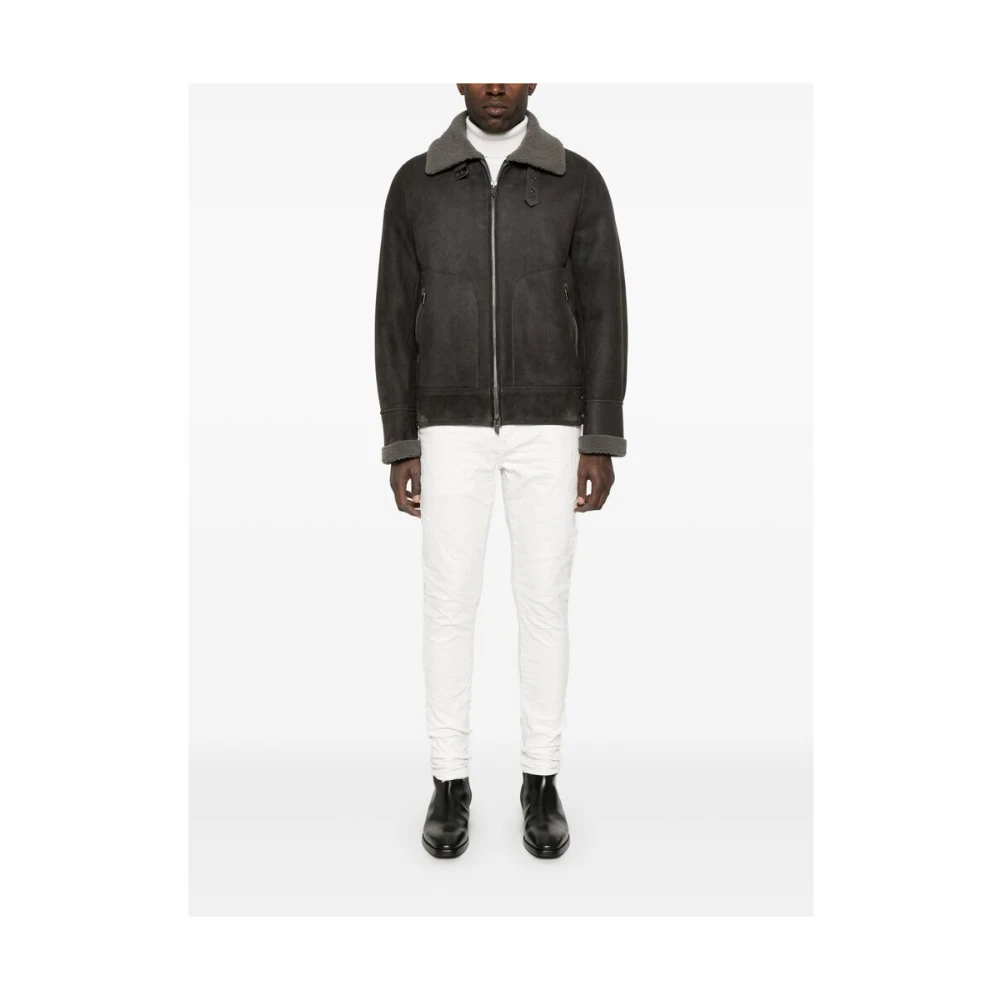 Purple Brand Wolken Wit Katoenmix Jeans White Heren
