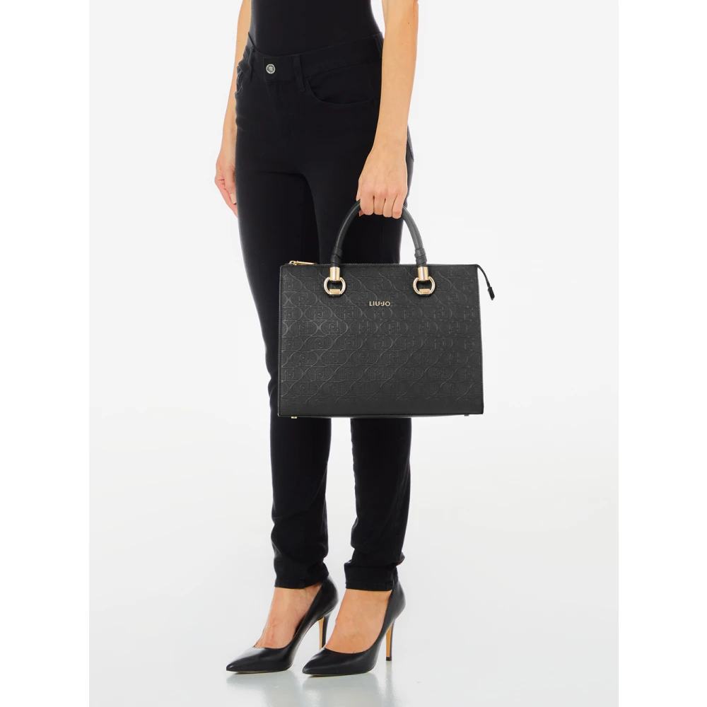 Liu Jo Zwarte Tassen Collectie Black Dames