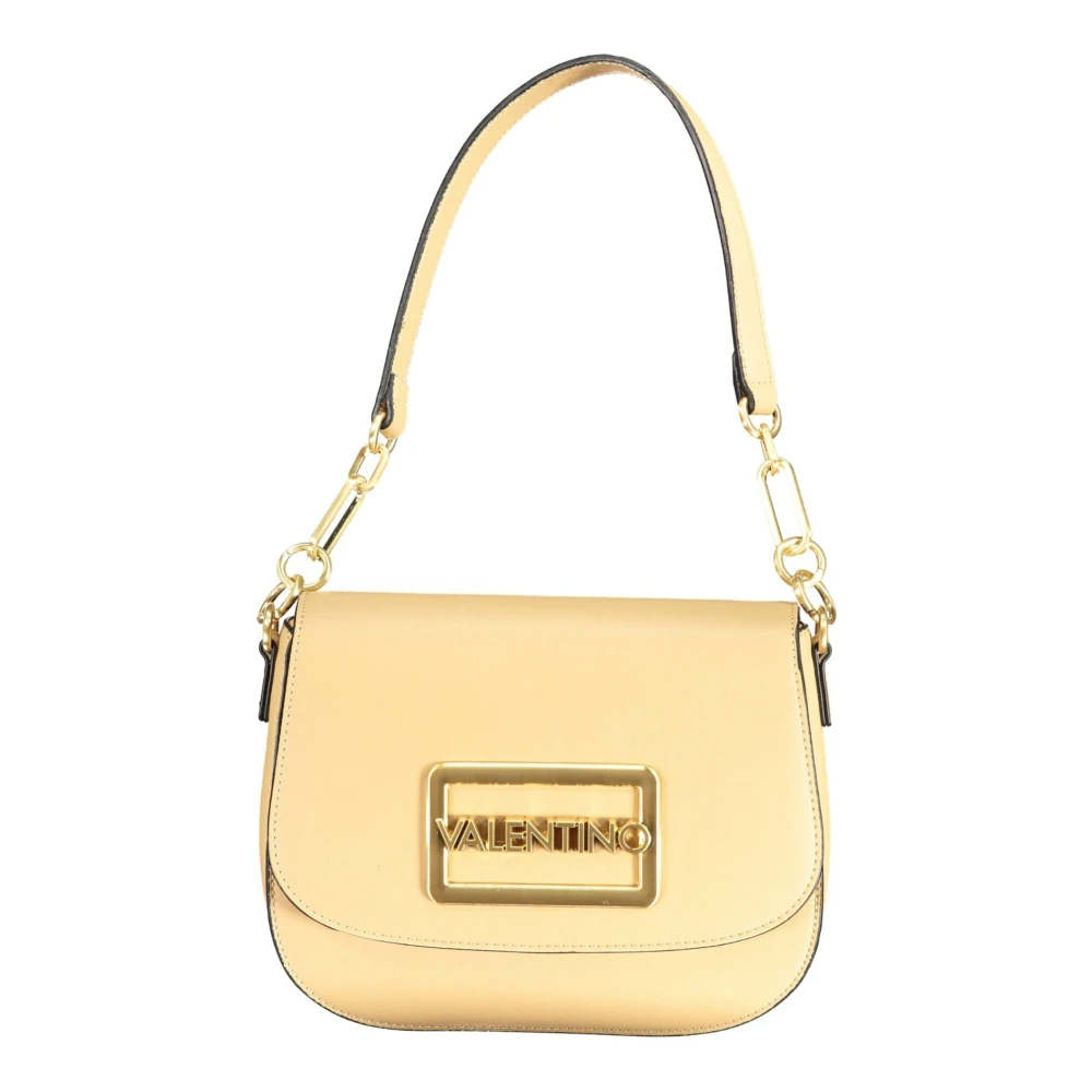 Valentino by Mario Valentino Beige Schoudertas met Afneembare Band Beige Dames