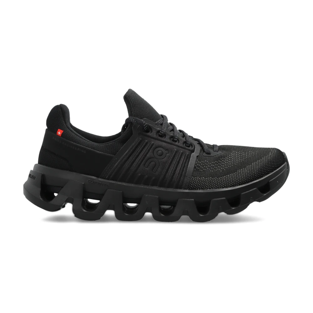On Running Women's Black Running Shoes, 8 Uk, Sports Shoes Cloudswift 4 Ad