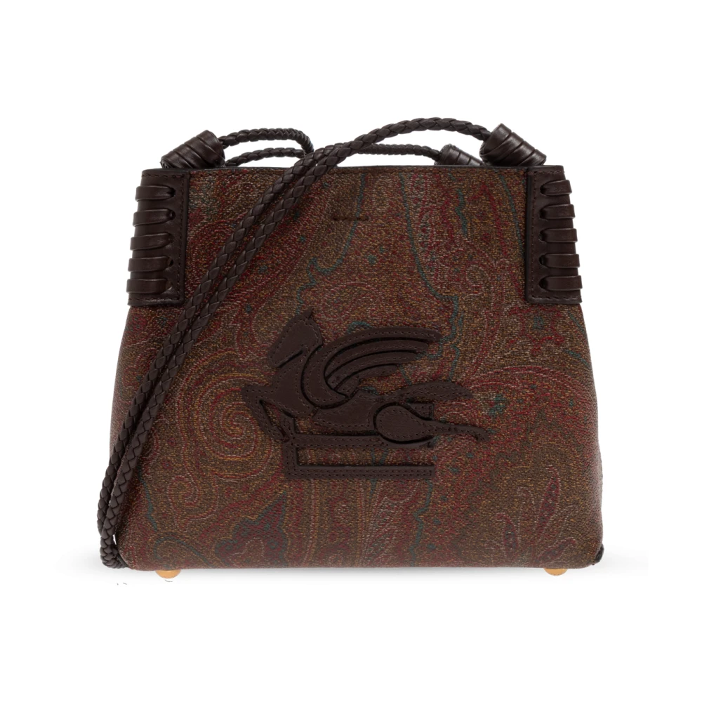 ETRO Schoudertas Libra Mini Brown Dames