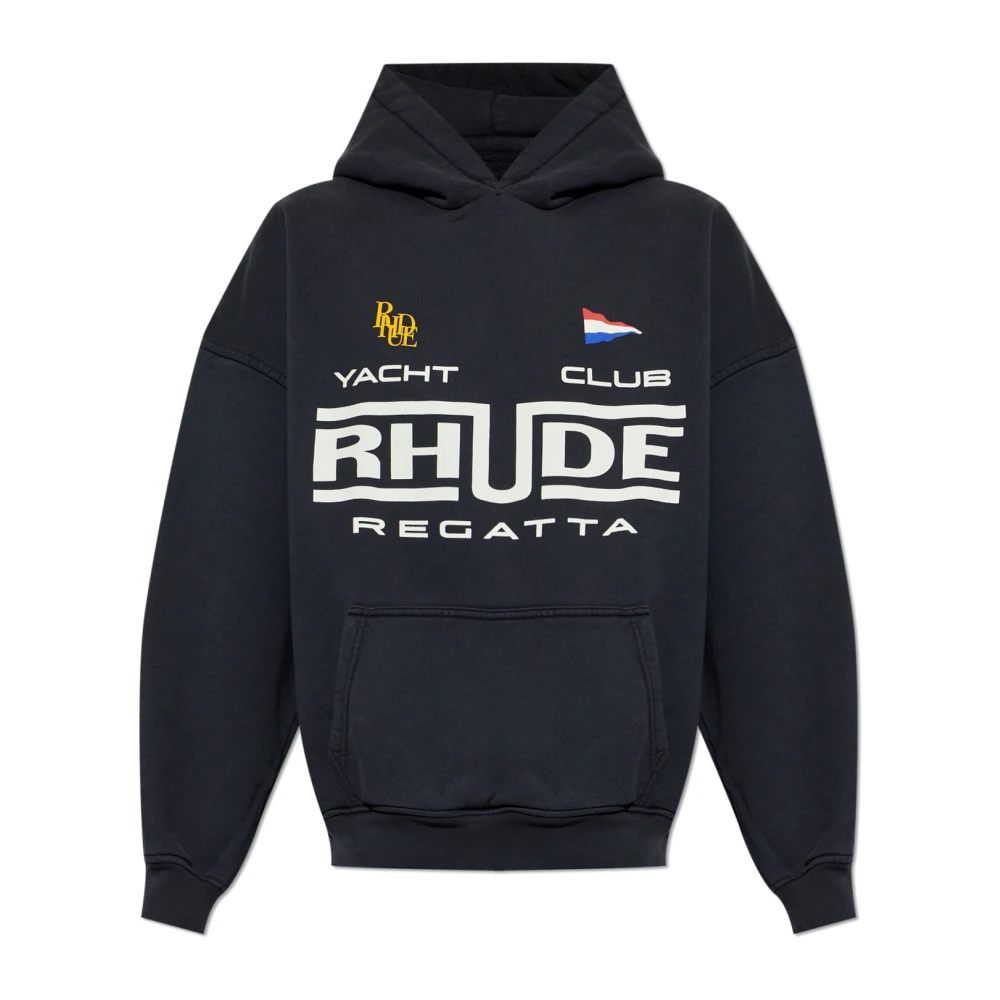 Rhude Uomo Nero - The Hoodie - Sweatshirts & Hoodies - L