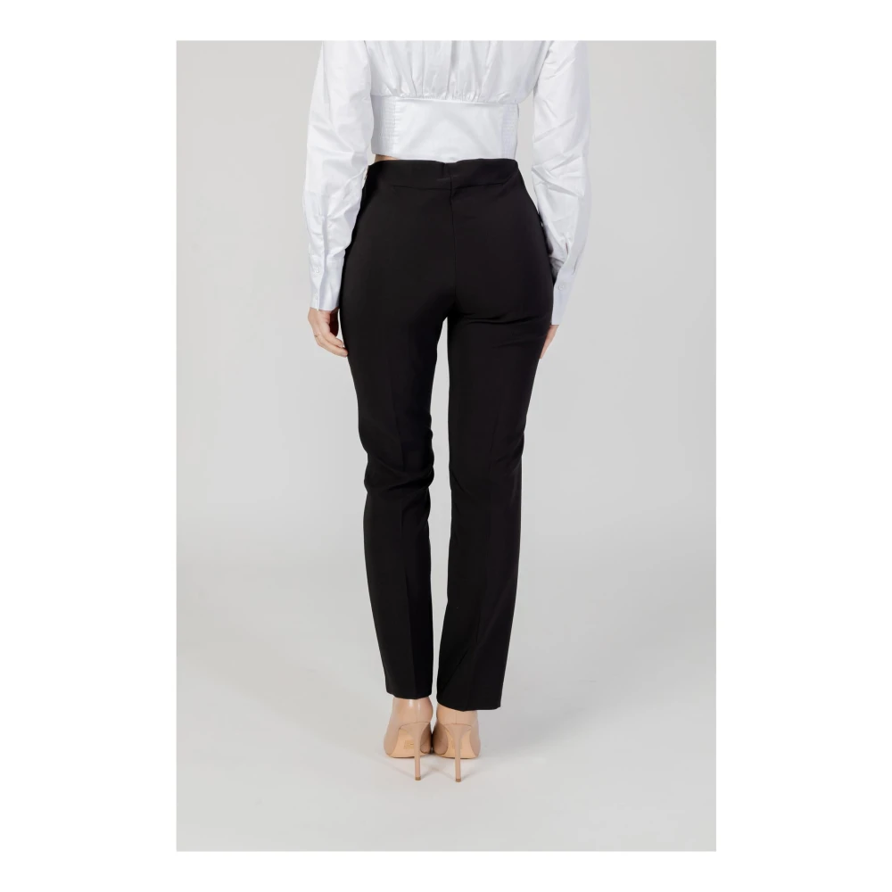 Sandro Ferrone Zwarte ritsbroek Black Dames