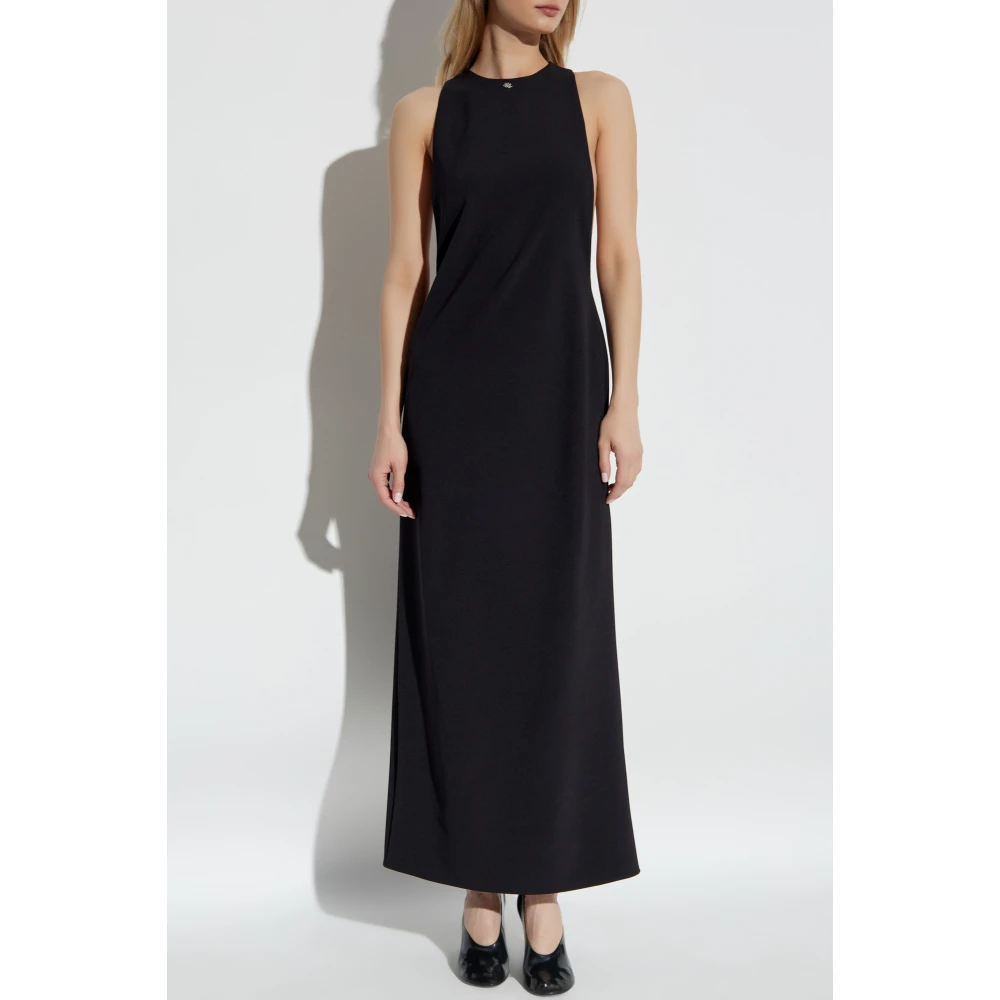 Amiri Jurk met logo Black Dames