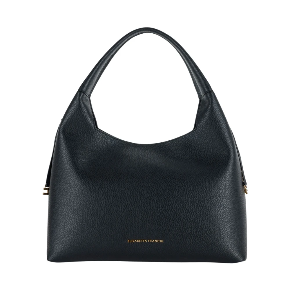 Elisabetta Franchi Shopper Bag - Female - Shoulder Bags - Black - One Size - Bags