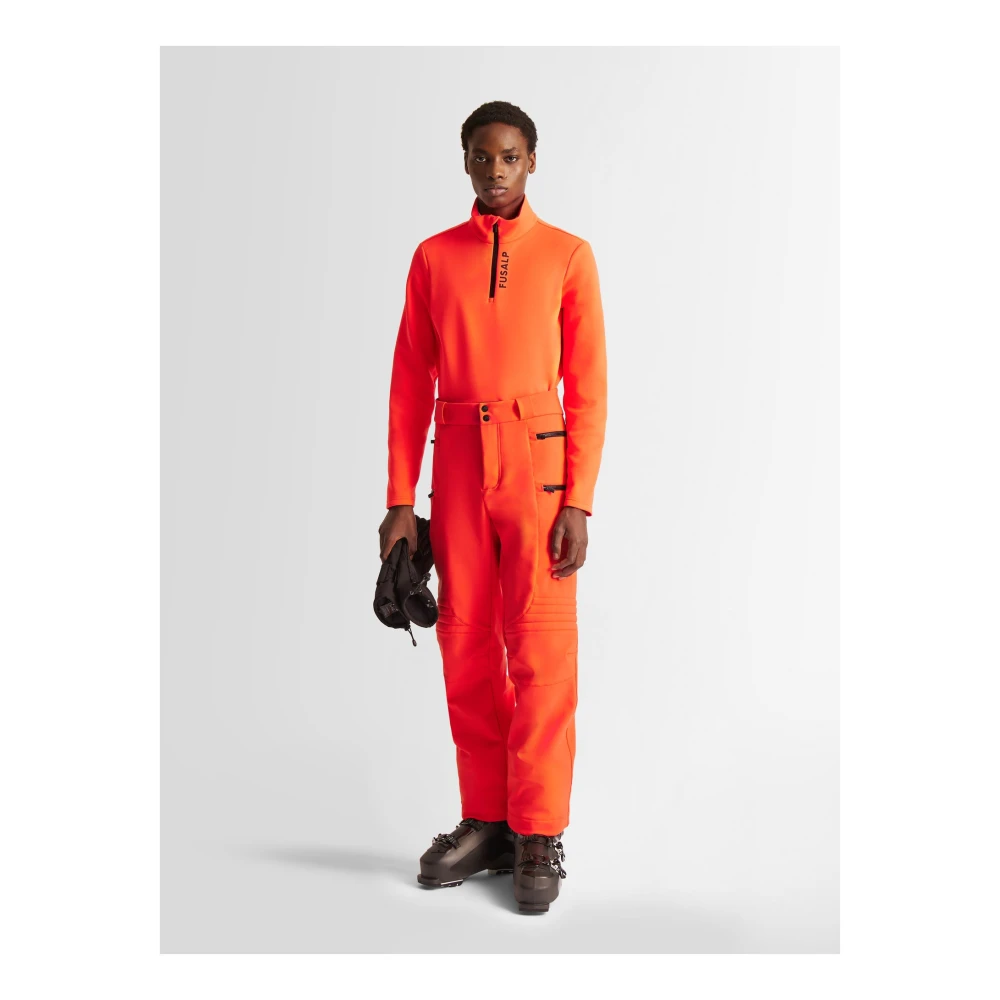 Fusalp Timothy Lange Mouw Orange Heren