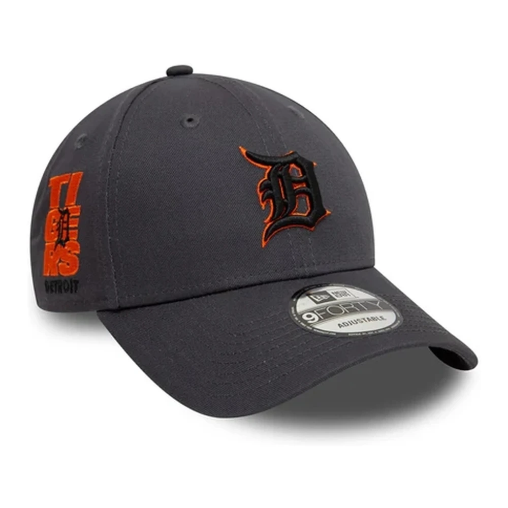 new era Tigers Side Patch Pet Gray Heren