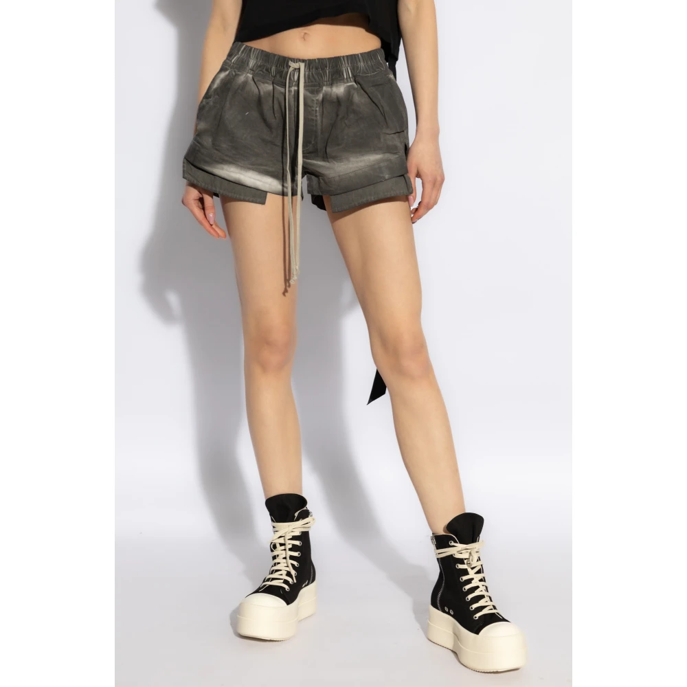 Rick Owens Shorts Buds Gray Dames