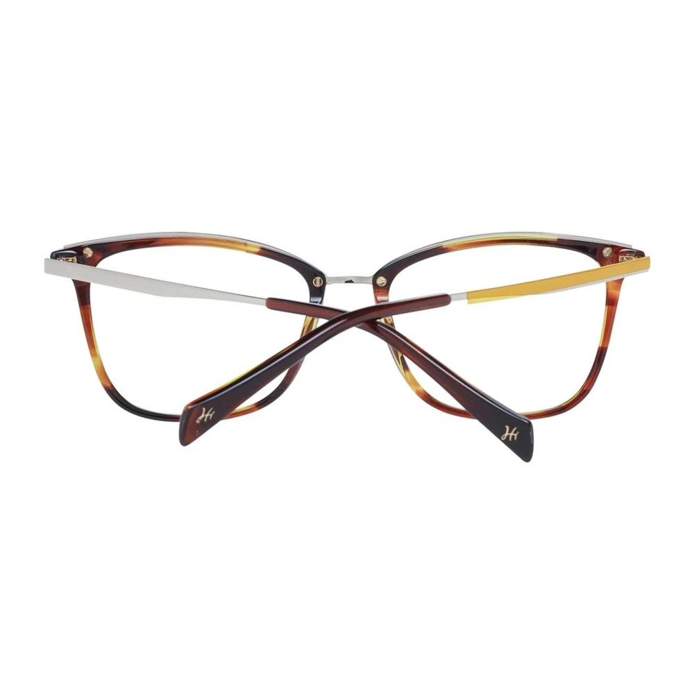 Ana Hickmann Bruin Acetaat Rechthoekige Optische Monturen Brown Dames