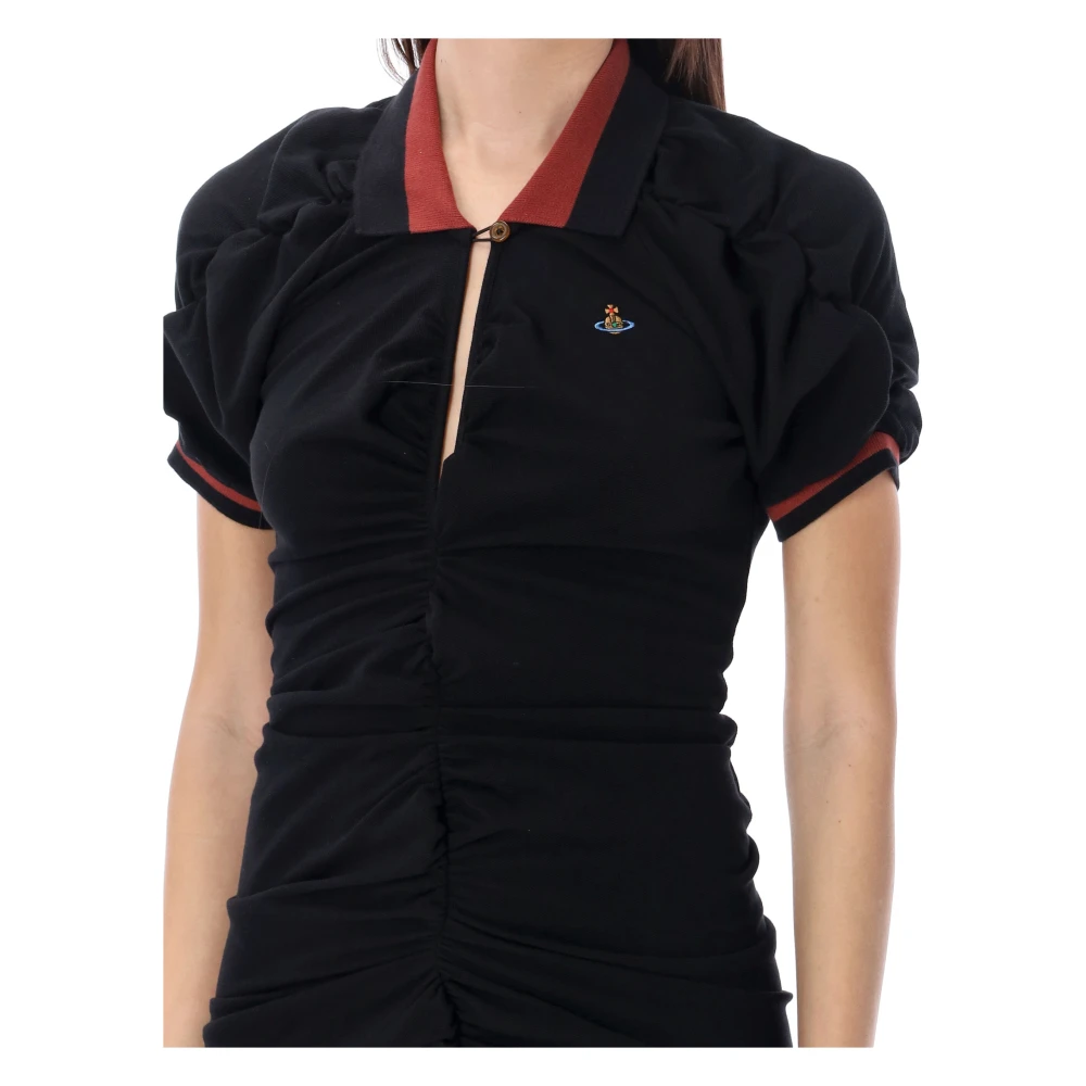Vivienne Westwood Elegante Pulling Jurk voor Vrouwen Black Dames