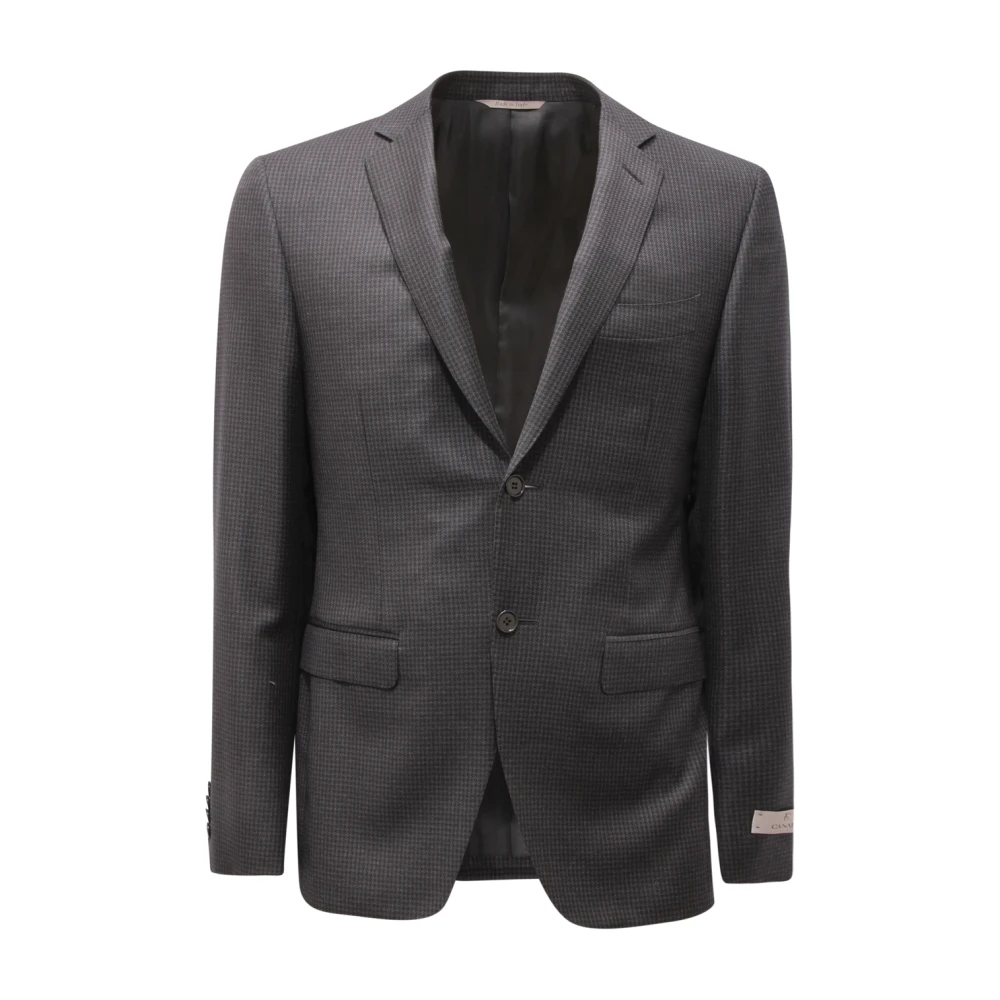 Canali - Jackets > Blazers - Gray - Canali - Modalova