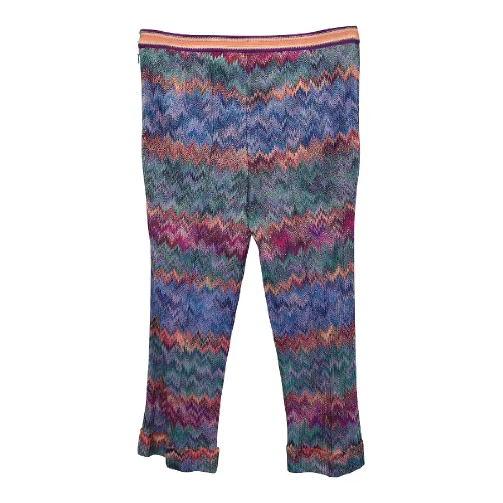 Missoni Pre-owned Fabric bottoms Multicolor Dames