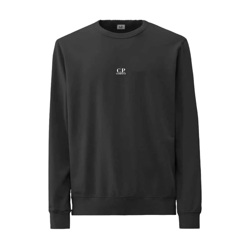 C.P. Company Nylon Crewneck Sweatshirt Black Heren