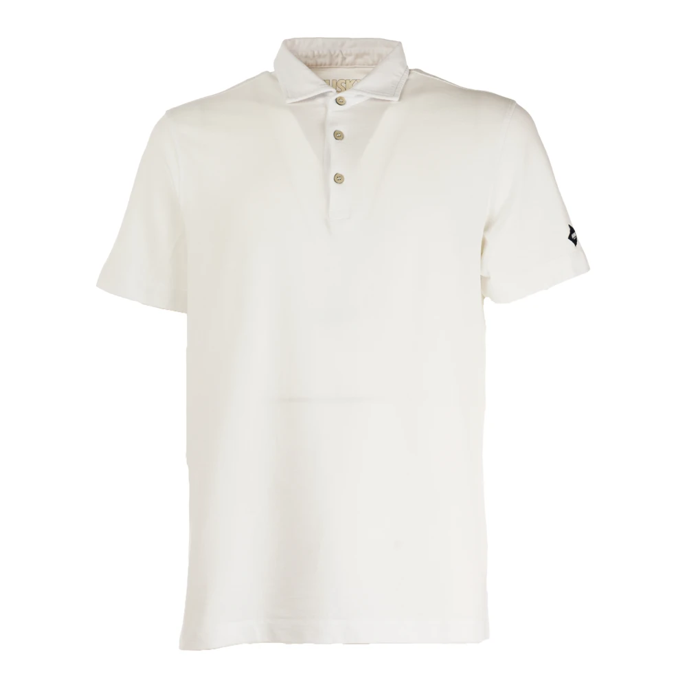 Husky Original TED Heren Polo Shirt White Heren