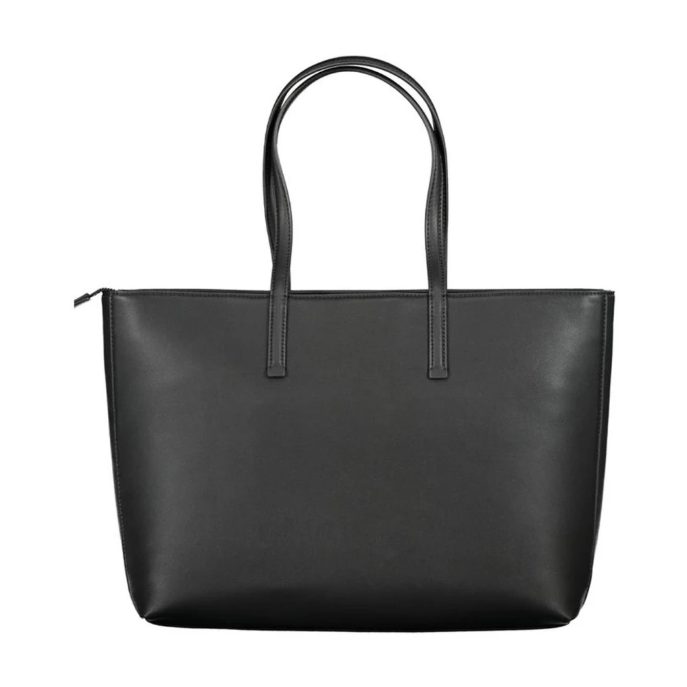 Calvin Klein Zwarte Polyester Schoudertas voor Vrouwen Black Dames