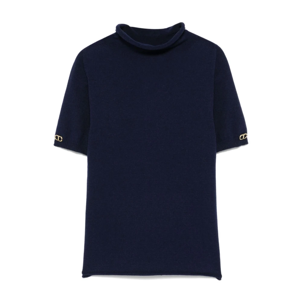 Twinset Blauwe Sweater Set Stijlvol Blue Dames