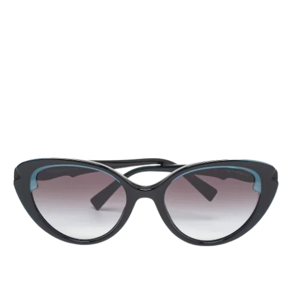 Tiffany & Co. Pre-owned Acetate sunglasses Black Dames