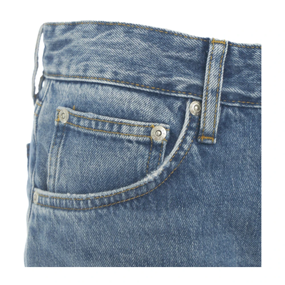 Won Hundred Blauwe Straight Fit Jeans Blue Dames