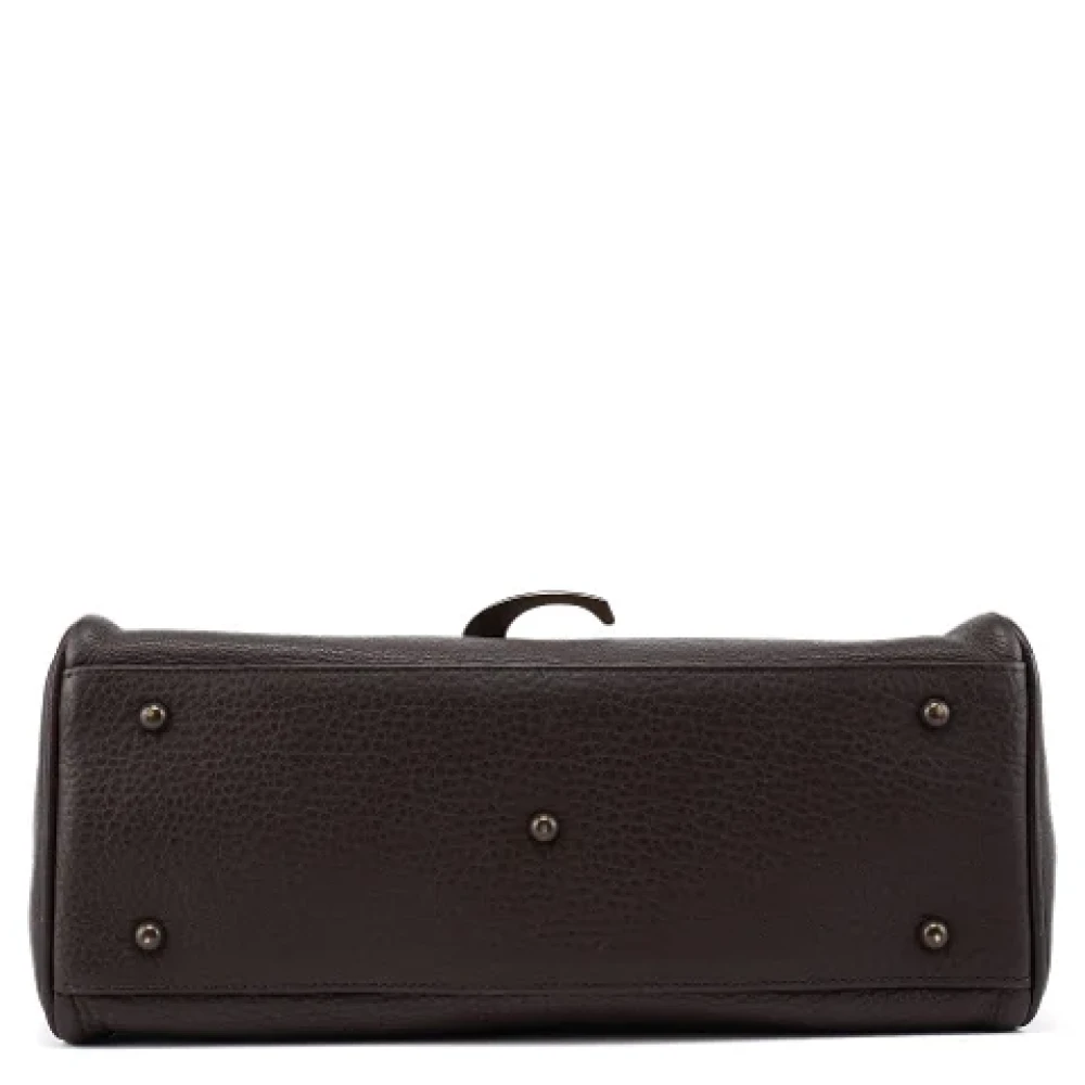 Chloé Pre-owned Leather totes Brown Dames