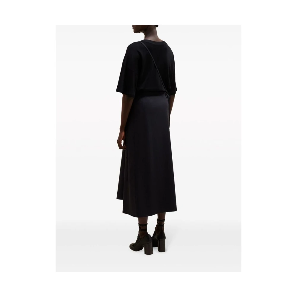 Lemaire Midi Skirts Black Dames