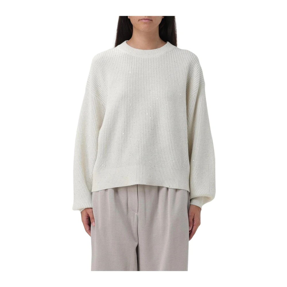 Knitwear > Round-neck Knitwear - - Brunello Cucinelli - Modalova