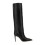 black-leather-heeled-boots