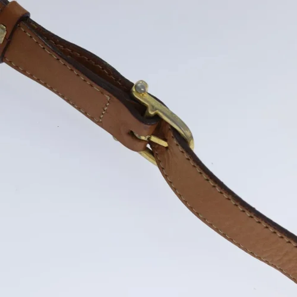 Celine Vintage Pre-owned Canvas celine-bags Beige Dames