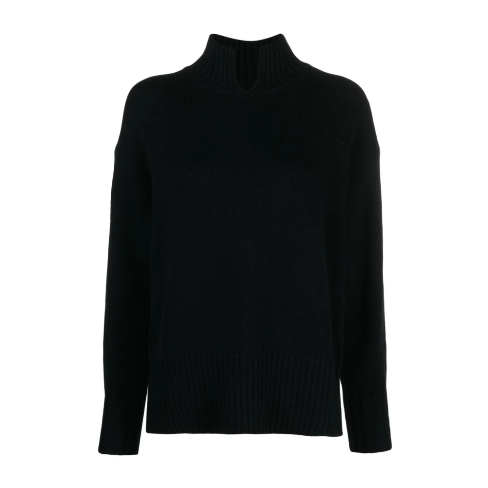 Allude Zwarte Sweatshirts voor Dames Aw23 Black Dames