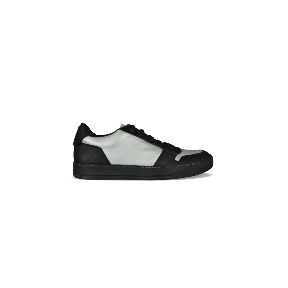 Lanvin Dbb1 Leren Sneakers Heren Schoenen Zwart