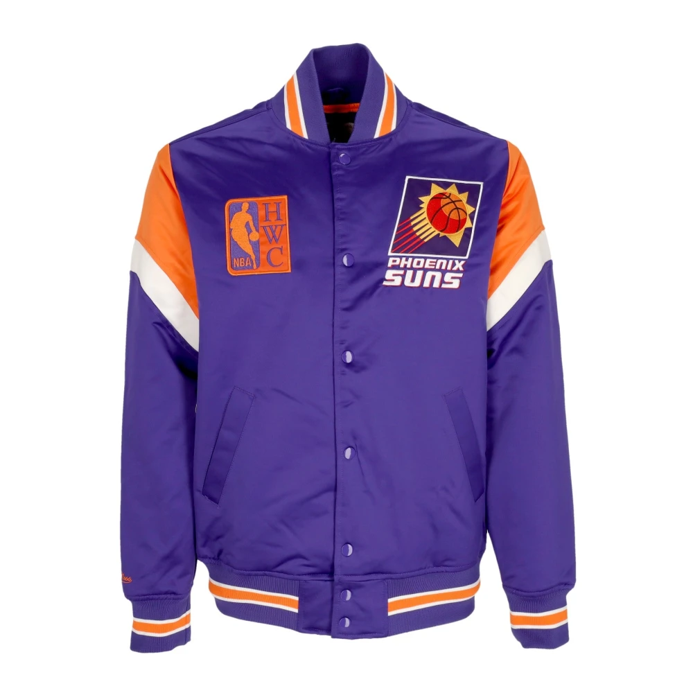 Mitchell & Ness NBA Phoenix Suns Bomber Jacket Purple Heren