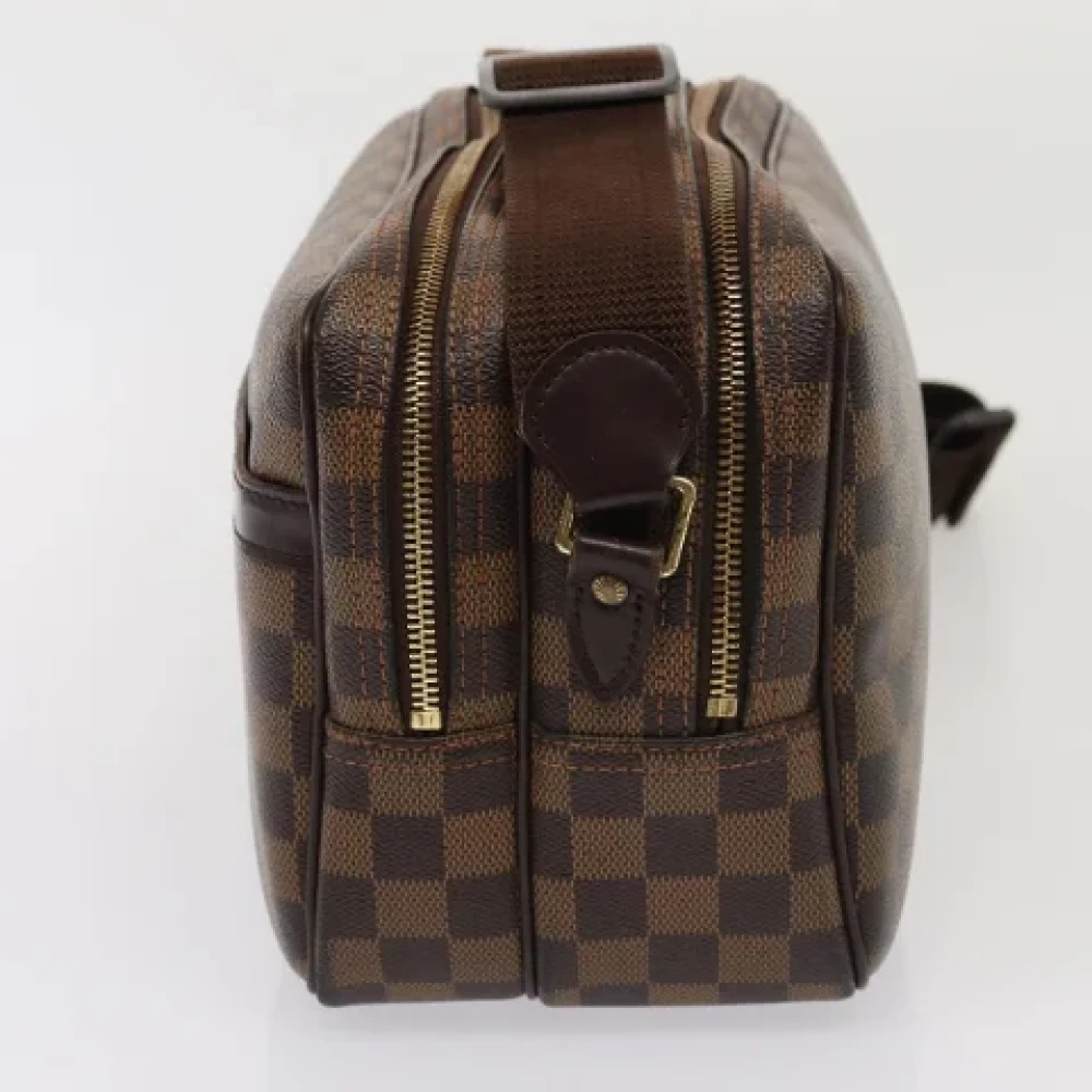 Louis Vuitton Vintage Pre-owned Canvas shoulder-bags Brown Dames