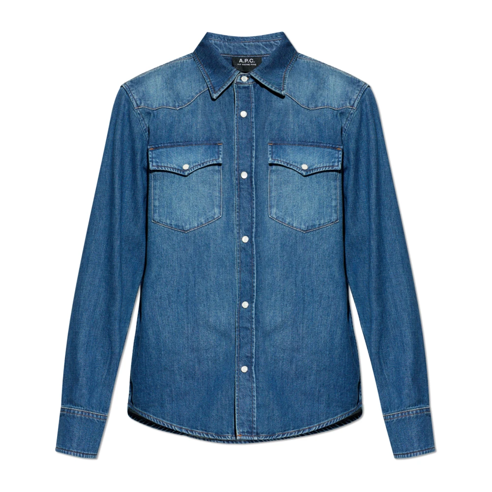 A.p.c. Uomo Blu Magliette, S, New,