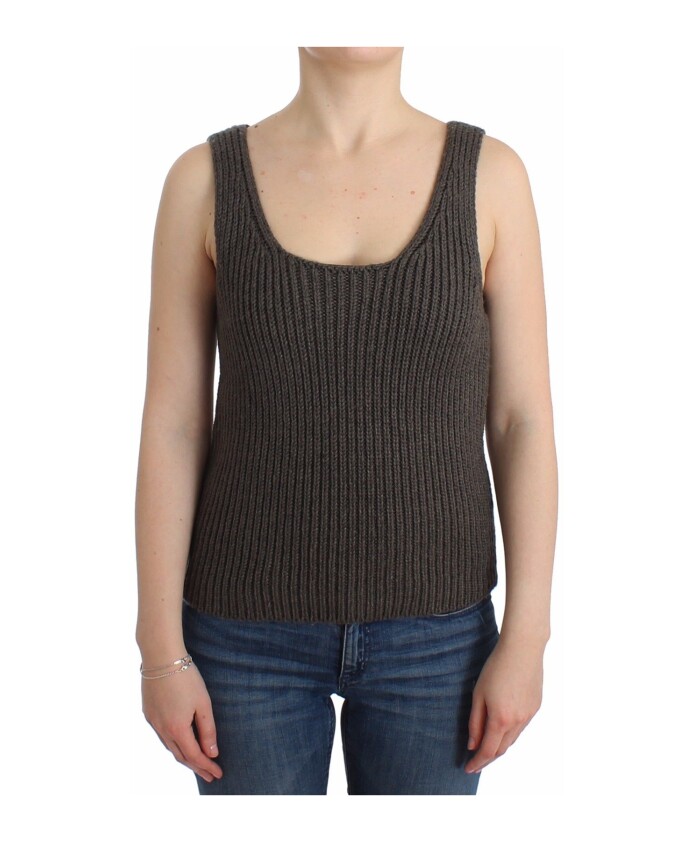 pull-en-maille-gris