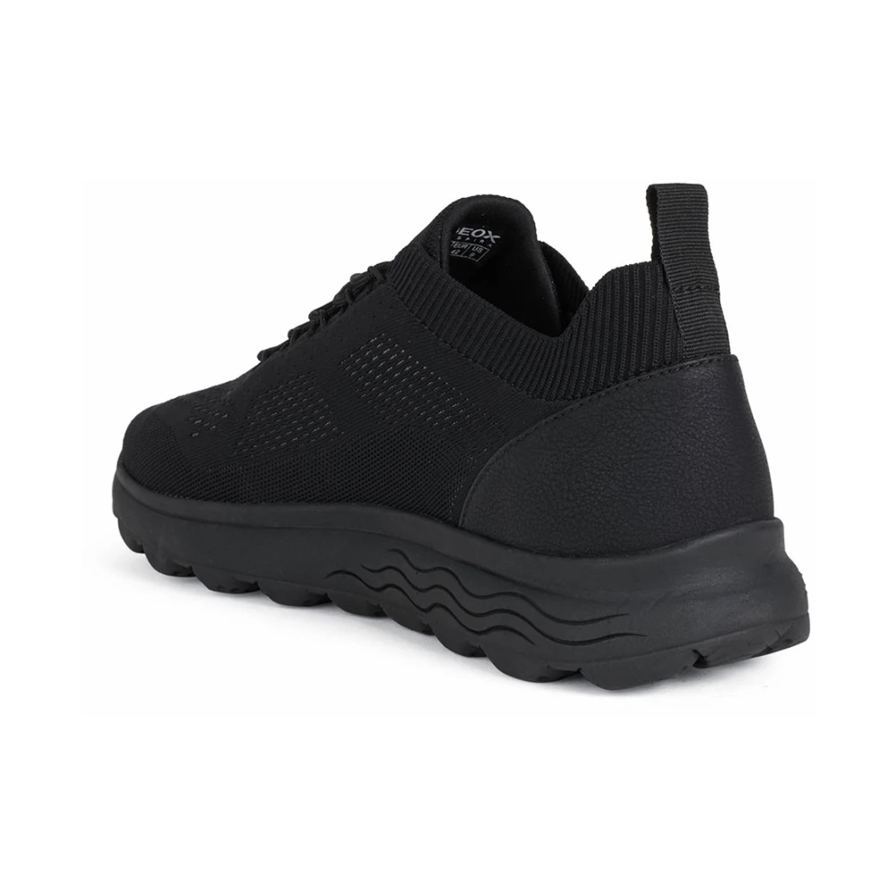 Geox Spherica Stijlvolle Sneakers Black Heren