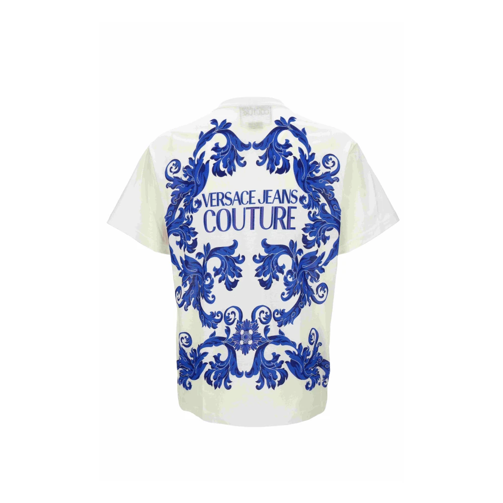 Versace Jeans Couture T-shirts en Polos White Heren