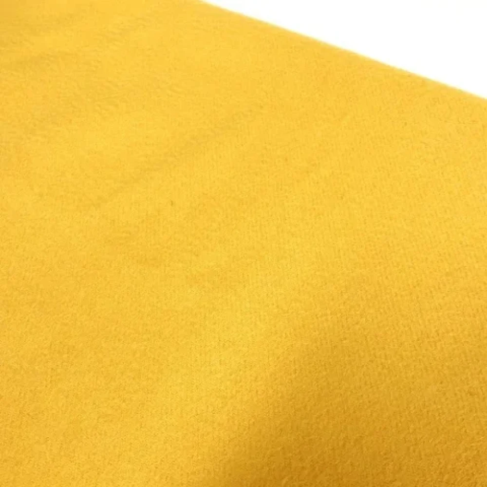 Hermès Vintage Pre-owned Cashmere scarves Yellow Dames