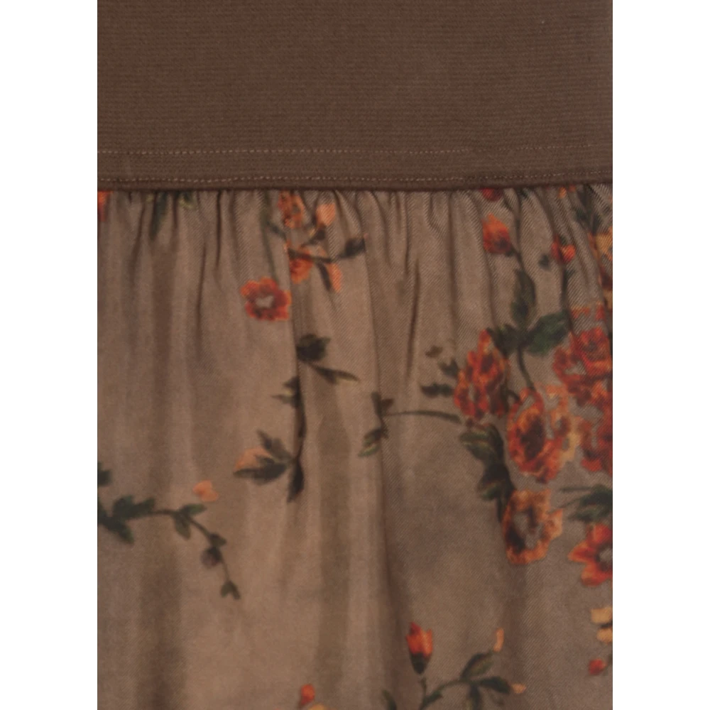 UMA Wang Groene Bloemen Palazzo Broek Green Dames